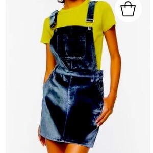 Forever21 Overall skirt velvet sold out n most sizes online